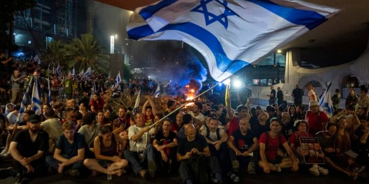 Pemogokan massal layanan utama publik, Israel gamang