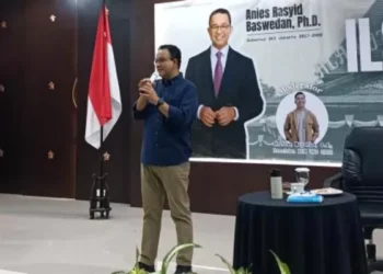 Anies the role model disambut antusias ribuan mahasiswa UNS