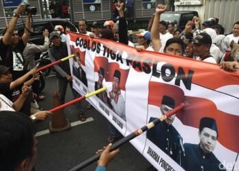 Warga Rawamangun pendukung gercos yakin suara 3 paslon di bawah 50%