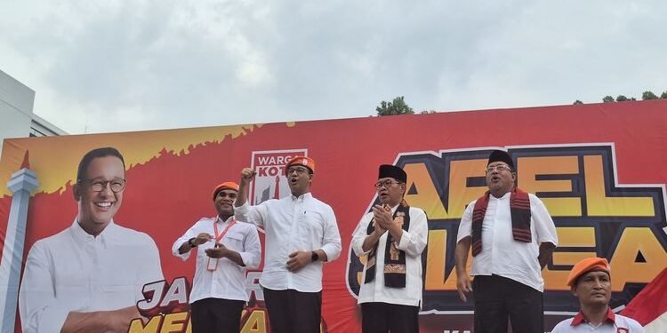 Berkat Anies Baswedan suara Pram-Doel di Jaksel dan Jaktim melimpah