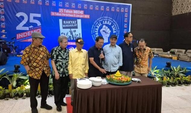 25 tahun Indemo, hadir mantan ketua MK hingga Todung