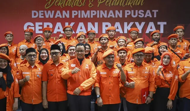 DPP Gerakan Rakyat bentuk 6 zonasi koordinasi di tingkat daerah