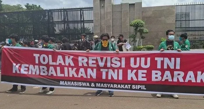 Koalisi masyarakat sipil tolak wacana revisi UU TNI