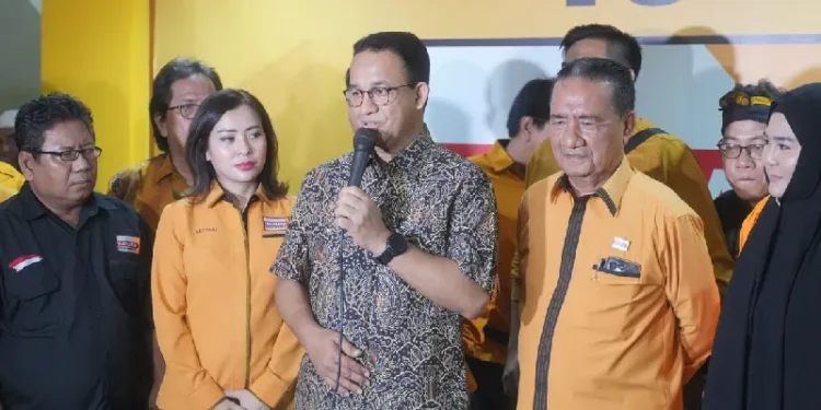 Ribuan kader partai Hanura sambut meriah kehadiran Anies