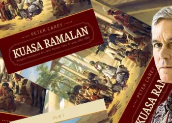 Anies bahas buku kuasa ramalan karya Peter Carey