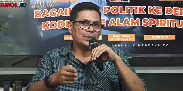 Faizal Assegaf: legislator joget di sidang MPR, itu ciri penjahat rakyat