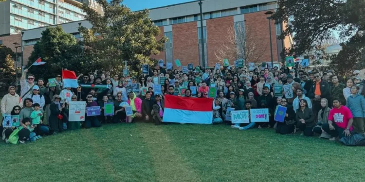 Aksi protes FTA di Sydney: demokrasi di tanah air gagal