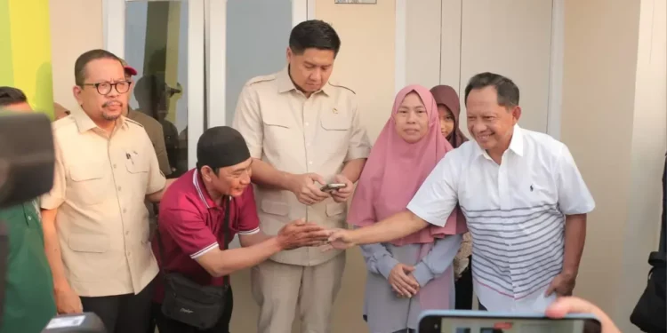 Perumahan pesona kahuripan sambut keluarga alm. Affan Kurniawan