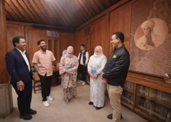 Anies menerima presiden Partai MUDA Malaysia, berbincang tentang nilai dan moral